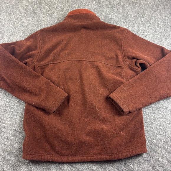 REI COOP Men’s Brown Full Zip Polartec Fleece Jacket size: Large - Picture 2 of 8